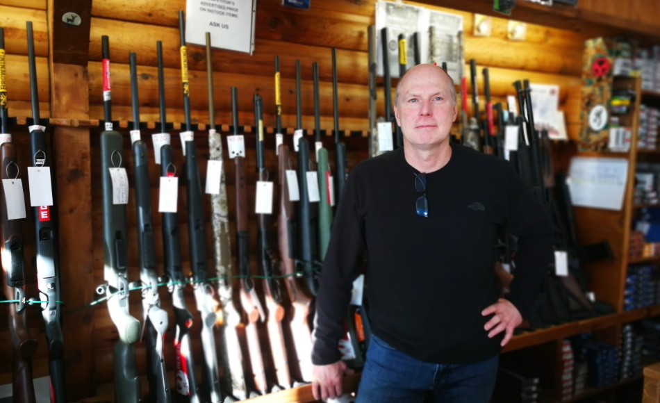 Portage sports goods owner concerned hunting guns may be banned